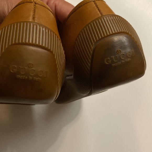Vintage Gucci Made in Italy Horsebit Loafers 100 0539 0 - size 38 1/2 C - Picture 5 of 10